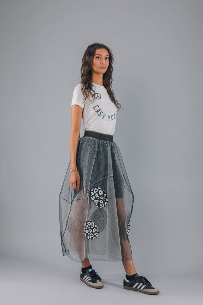 tyllkjol med leopard 